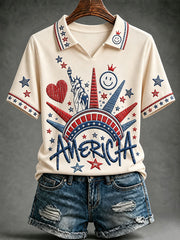 Women's America Statue of Liberty Tops