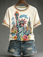 Women's Fun Statue of Liberty T-Shirts