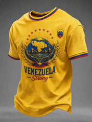 Men's Venezuela Strong Printed T-shirt