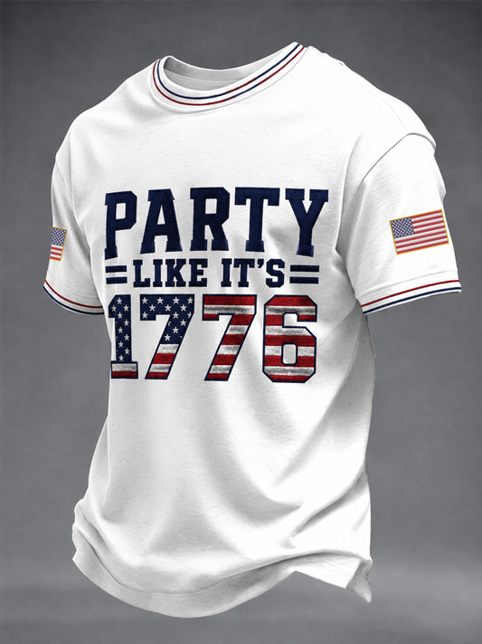 Men's America Printed T-shirt