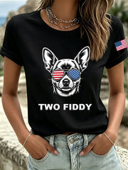 Women's Iron On Short Sleeve T-Shirt
