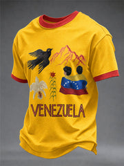 Men's Venezuela Strong Short Sleeves T-shirt