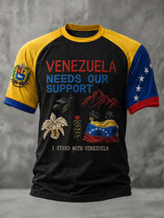 Men's Venezuela Needs Our Support Short Sleeve T-shirt