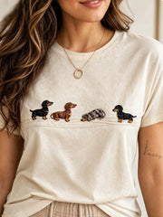 Women's short-sleeved T-shirt