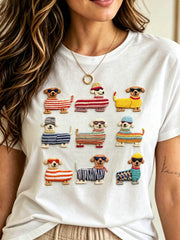 Women's short-sleeved T-shirt