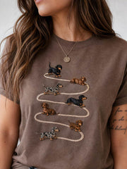 Women's short-sleeved T-shirt