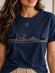 Women's short-sleeved T-shirt