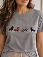 Women's short-sleeved T-shirt