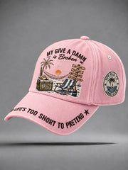 'Too Old to Care Club' unisex hats