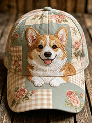 Unisex Cute Dog Design Print Hat