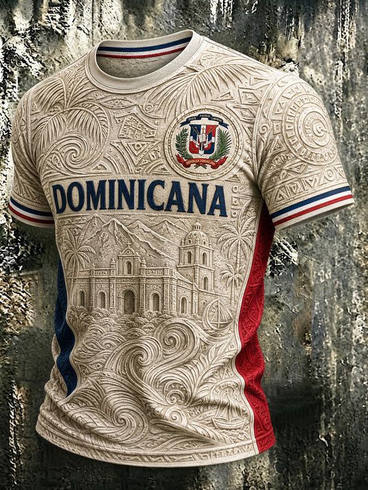 Men's Dominican Printed T-shirt