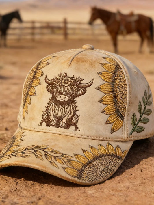 Vintage Western Cowboy Baseball Cap