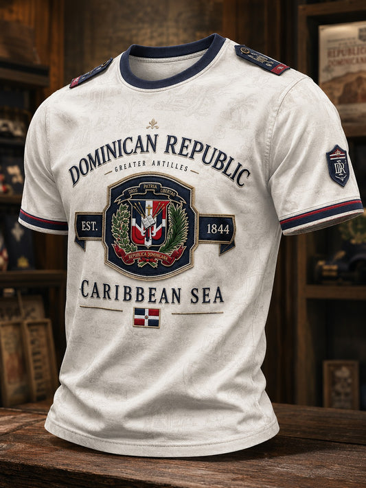 Men's Dominican Printed T-shirt