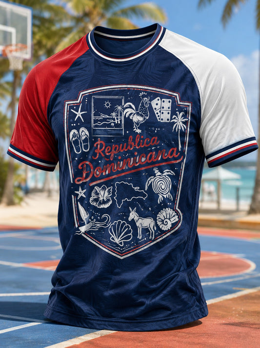 Men's Dominican Printed T-shirt