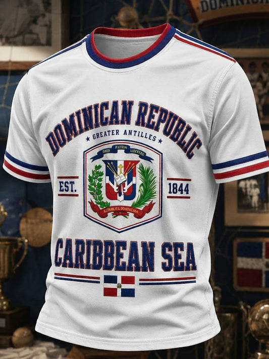 Men's Dominican Printed T-shirt