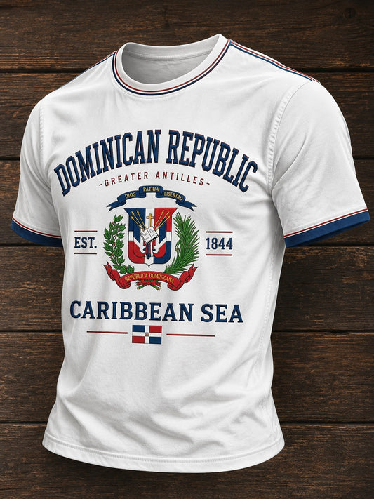 Men's Dominican Printed T-shirt