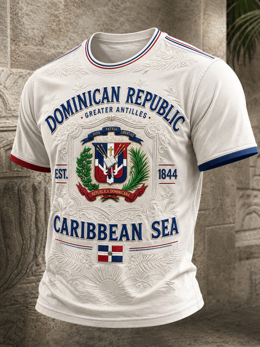 Men's Dominican Printed T-shirt