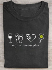 Women's Pickleball Printed T-Shirt