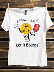 Women's Pickleball Printed T-Shirt