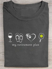 Women's Pickleball Printed T-Shirt