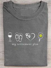 Women's Pickleball Printed T-Shirt