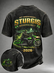 Men's Motorcycle Rally Printed T-shirt