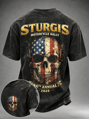 Men's Motorcycle Rally Printed T-shirt