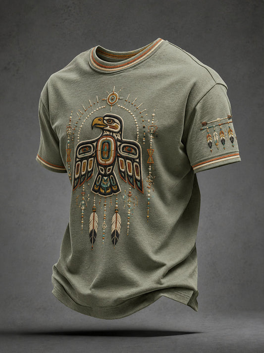 Men's Indigenous Art T-Shirt