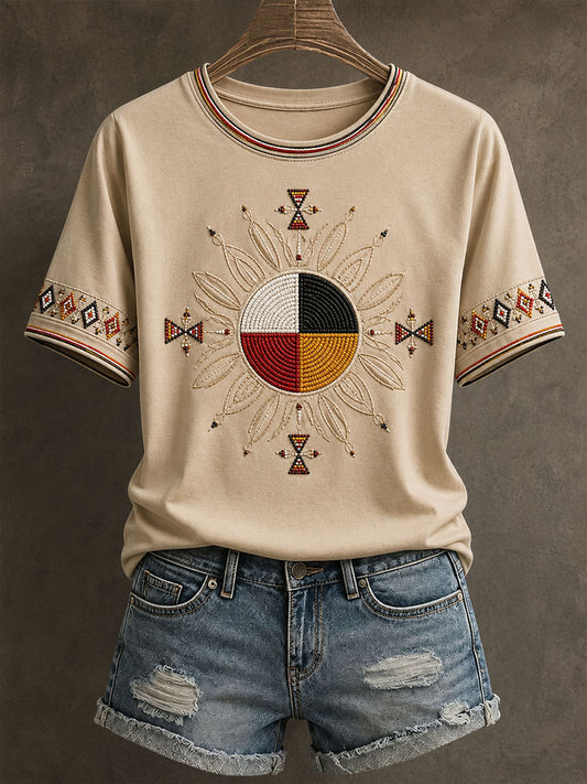 Women's Indigenous Art T-Shirt