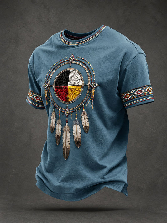 Men's Indigenous Art T-Shirt