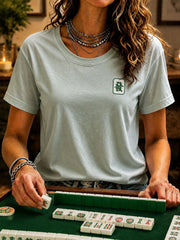 Women's Mahjong Casual T-Shirts