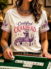 Women's Mahjong Casual T-Shirts