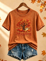 Women's Fall Is My Favorite Color short-sleeved T-shirt