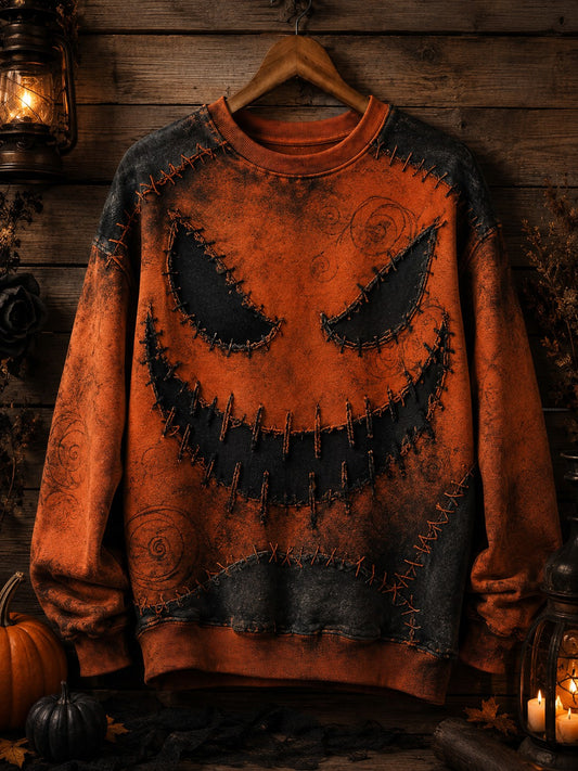 Women's Halloween Printed Sweatshirt