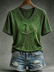 Women's Yes I Can Drive A Stick Short-sleeved T-shirt