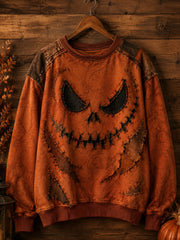 Women's Halloween Printed Sweatshirt