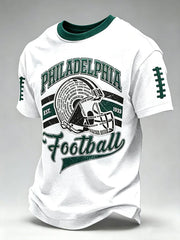 Men's Philadelphia Football Short Sleeves T-shirt