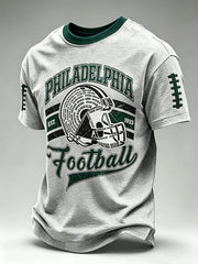 Men's Philadelphia Football Short Sleeves T-shirt