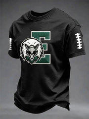Men's Football Short Sleeves T-shirt