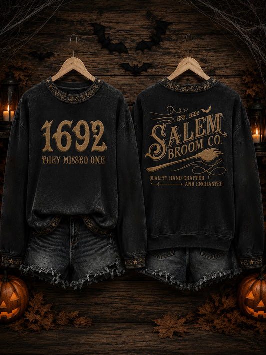 Women's “1692 THEY MISSED ONE” Print Sweatshirt