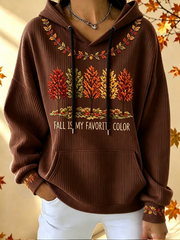 Women's Fall Is My Favorite Color Hoodie