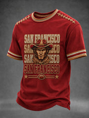 Men's Football Gameday Gift For Football Fans Short Sleeve T-shirt