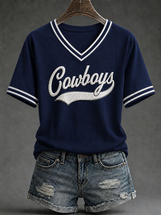 Women's Game Day Football Casual T-Shirt
