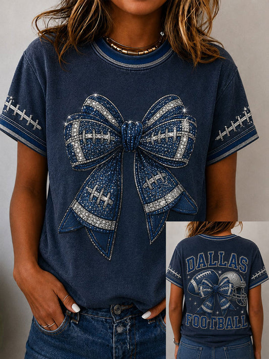 Women's Football Short-sleeved T-shirt