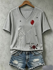 Women's Gothic Skull T-Shirt