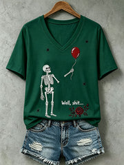 Women's Gothic Skull T-Shirt