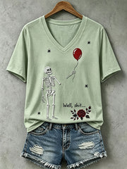 Women's Gothic Skull T-Shirt