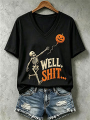 Women's Gothic Skull T-Shirt
