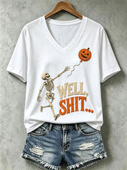 Women's Gothic Skull T-Shirt