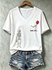 Women's Gothic Skull T-Shirt